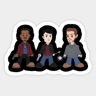 Grimm - Nick, Hank, Monroe Sticker